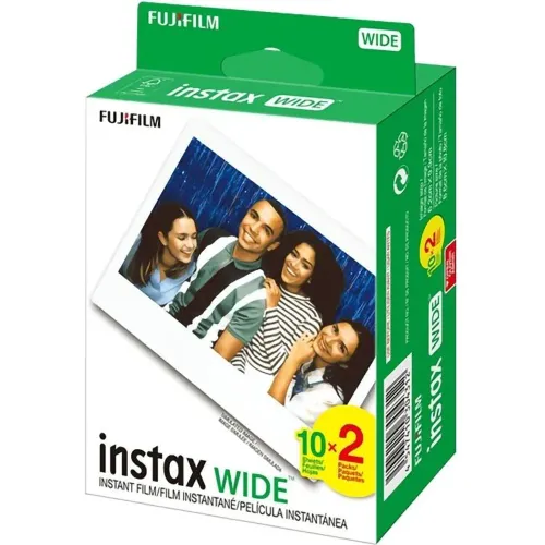 FUJIFILM Pack De Película Fujifilm 20f - Instax Wide