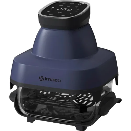Imaco Freidora De Aire 6l Dual Glass Pro Af1524vd Imaco