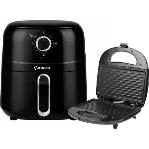Imaco Combo Freidoras 2l + Sandwichera Grill 700w Imaco