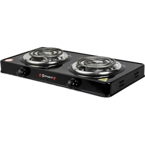 Imaco Cocina Eléctrica De Mesa 2 Hornillas Hp1400 Imaco