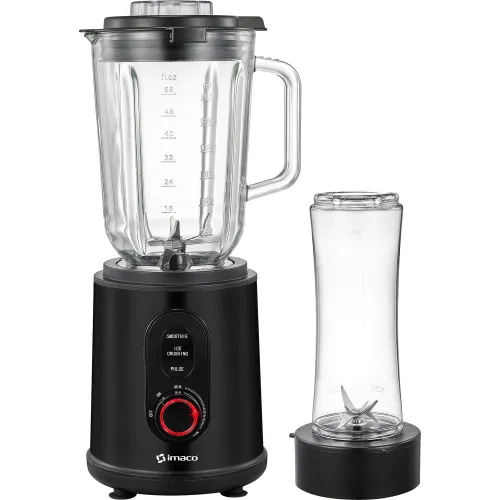Imaco Licuadora Acero 1000w V/V 1.5 Litros + Vaso To Go Bls870n Imaco