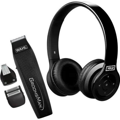 WAHL Combo Cortadora De Cabello Groomsman + Auriculares Bluetooth Flow Yhp530