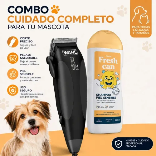 WAHL Combo Spa Y Corte Para Mascotas Sensibles