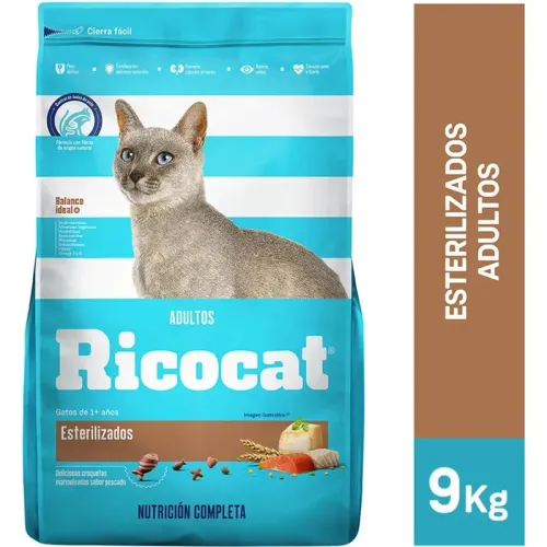 Ricocat Ricocat Esterilizados Adultos 9kg