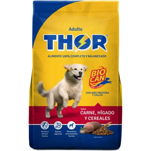 THOR Thor Sabor Carne, Hígado Y Cereales Adultos 15kg