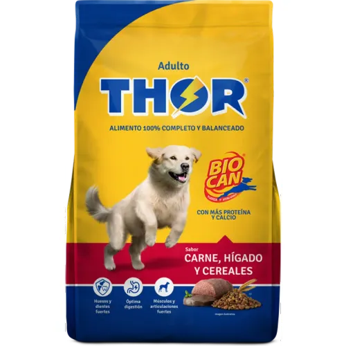 THOR Thor Sabor Carne, Hígado Y Cereales Adultos 25kg
