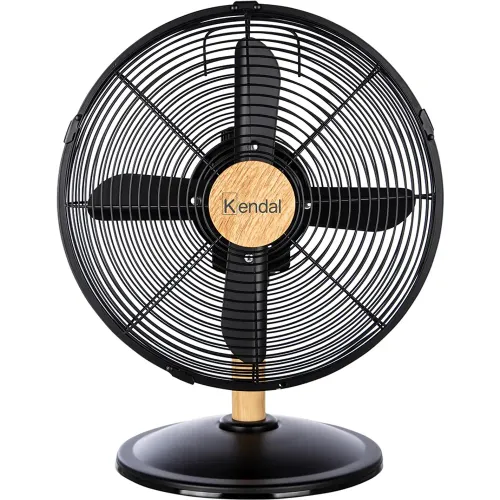 KENDAL Ventilador Sobremesa Kzf-1214d Metal Madera 12