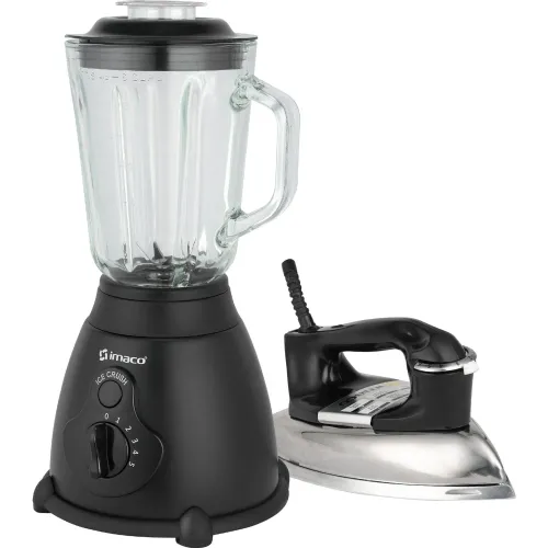Imaco Combo Licuadora 1.5lts 5vel+pancha Seca Pesada Vintage Imaco I1700