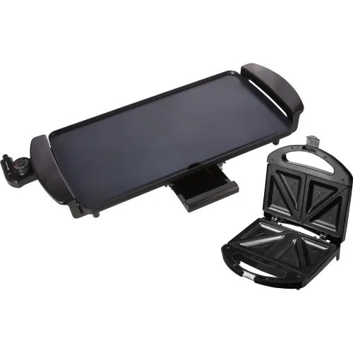 Imaco Combo Sandwichera 2 Panes + Grill Tipo Plancha 1500w Imaco