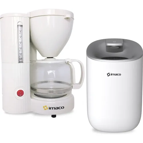 Imaco Combo Deshumedecedor De Closet + Cafetera Electrica 6 Tazas Imaco