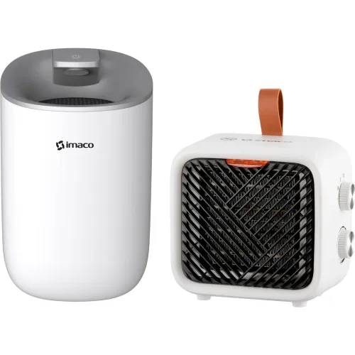 Imaco Como Deshumedecedor De Closet + Termoventilador Portatil Imaco