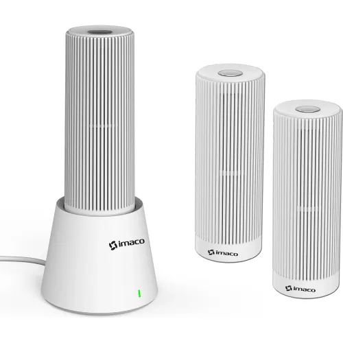Imaco Combo Mini Deshumedecedor Portatil + 2 Filtros Imaco