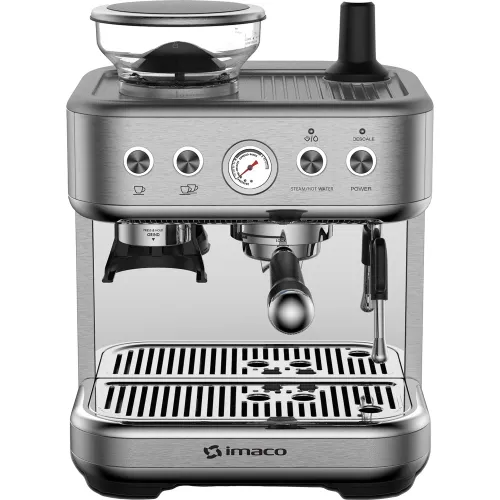 Imaco Cafetera Espresso Y Capuccino 15 Bares Ac/Inox C/Molinillo Iecmg1570 Imaco