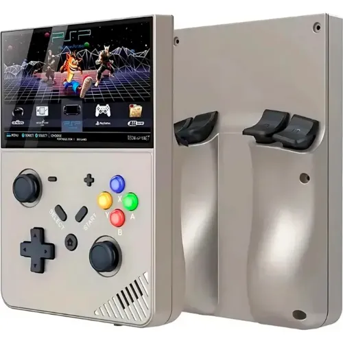 GENERICO Mini Consola Retro M18 Gris 64gb Pantalla Ips