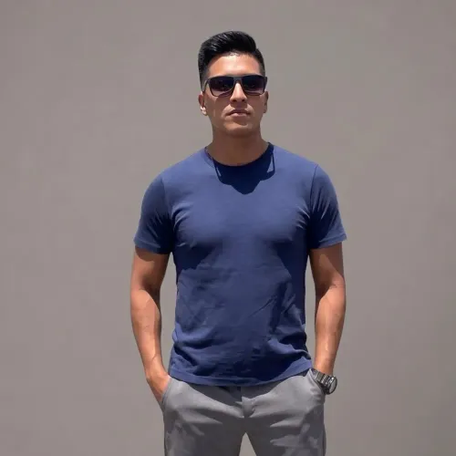 GR Collection Polo Casual Basic Hombre 001a