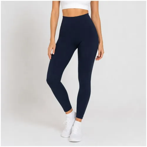 GENERICO Pantalón Calentador Térmico Panty Leggins Para Mujer Azul
