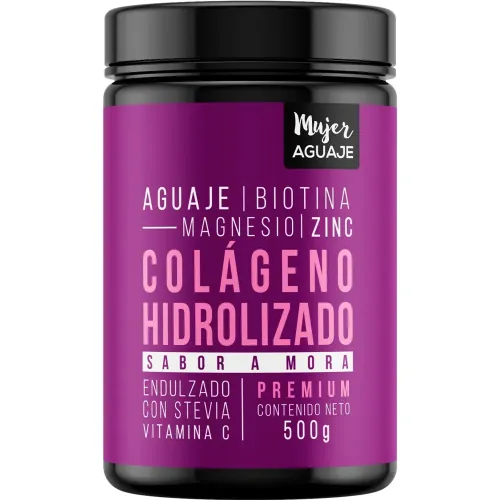 Mujer Aguaje Colageno Hidrolizado Sabor A Mora 500 Gr