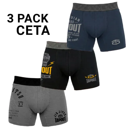 TAPOUT Tripack Boxer Hombre Ceta