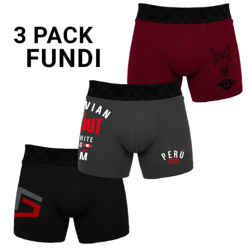 TAPOUT Tripack Boxer Hombre Fundi