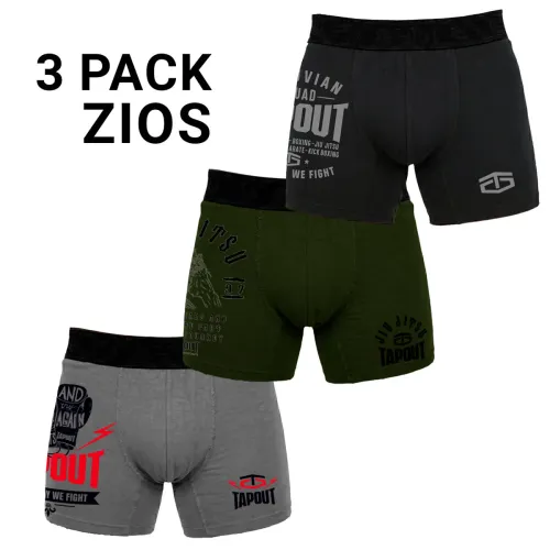 TAPOUT Tripack Boxer Hombre Zios