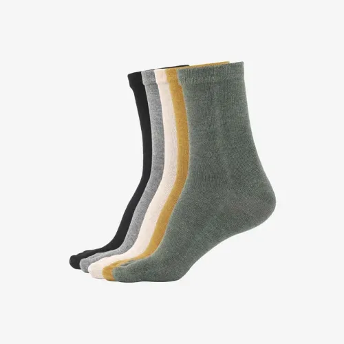 SAGUARO Set Medias Calcetines Sin Costuras X 5