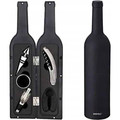 GENERICO Set De 5 Piezas Para Vinos En Forma De Botella
