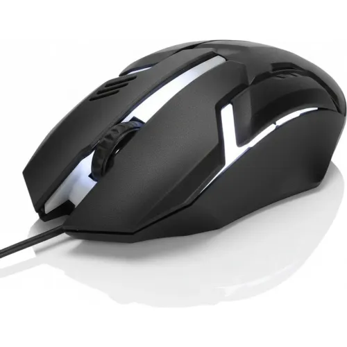 GENERICO Mouse Óptico Gamer Rgb Ergonómico 1200 Dpi