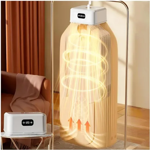 GENERICO Secador De Ropa Eléctrico Portátil Plegable Multifuncional De 600w