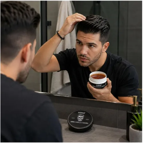 GENERICO Cera Para Cabello Y Barba Indian Collection 150g Fijación Flexible Acabado Natural