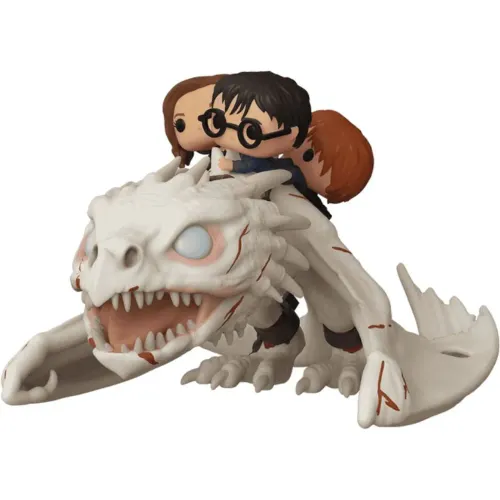 HARRY POTTER Funko Pop! Rides: Harry Potter - Dragon, Harry, Ron & Hermione #93
