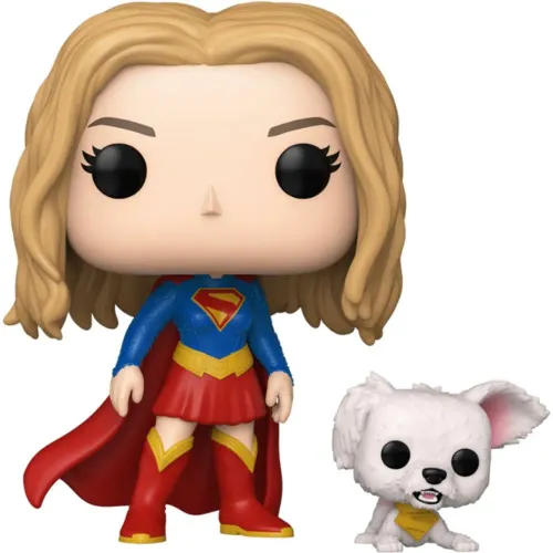 SUPERGIRL Funko Pop! Heroes Supergirl - Supergirl Y Puppy Krypto #633