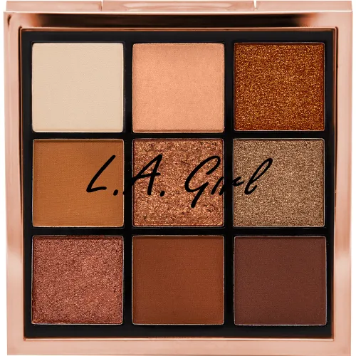 L.a. Girl Paleta De Sombras De Ojos Foreplay X 9 Colores