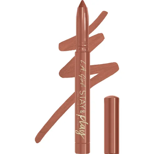 L.a. Girl Labial Stay & Play Matte Lip Crayon-For Keeps