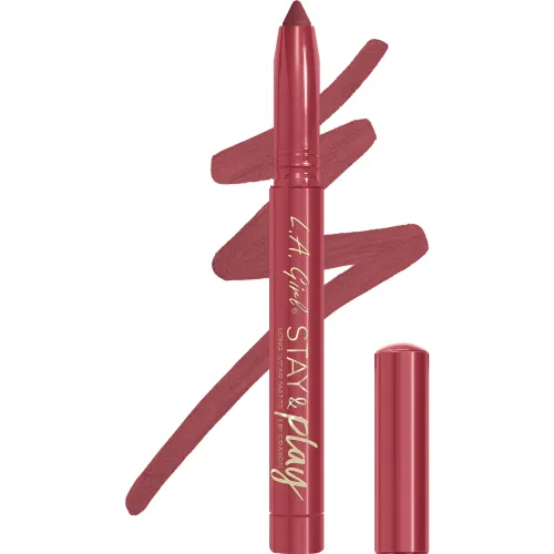 L.a. Girl Labial Stay & Play Matte Lip Crayon-Promises