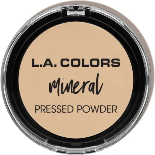 L.A. COLORS Polvo Compacto Mineral Pressed Powder-Light Ivory