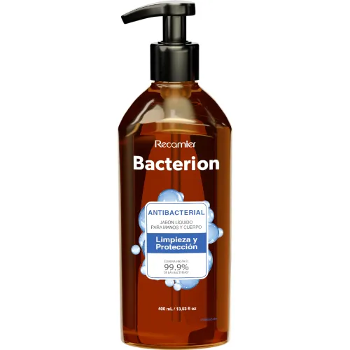 Bacterion Jabon Liquido Bacterion Limpieza Total-400ml