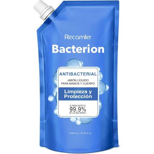 Bacterion Jabon Liquido Bacterion Limpieza Total-1000ml