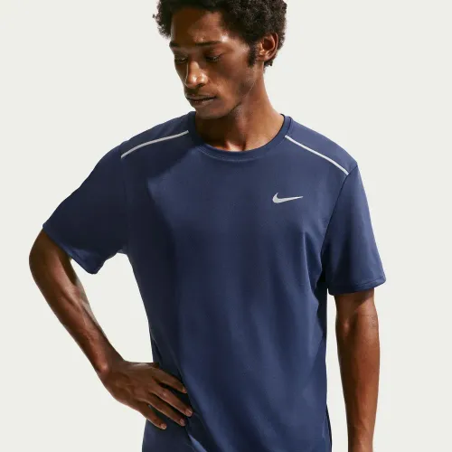 Nike Polo Running Hombre M Nk Df Uv Miler Ss