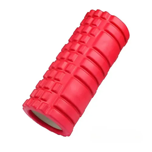 SWEET BLENDS Rodillo De Yoga Foam Roller De Espuma 33 X 14cm Rojo