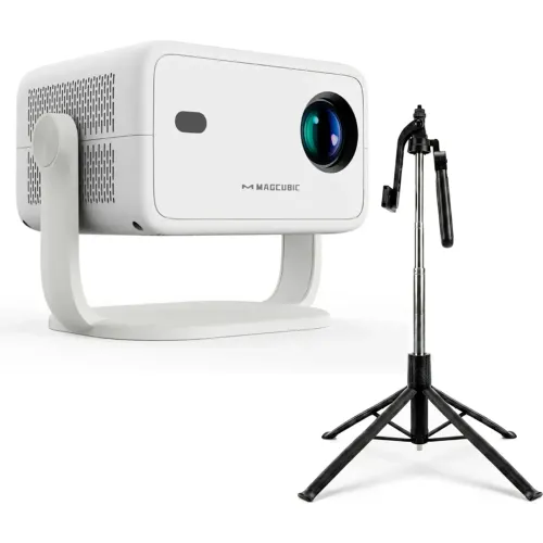MAGCUBIC Combo Proyector Magcubic L018 Full Hd 1080p 650 Lúmenes + Soporte Tripode Remax P30