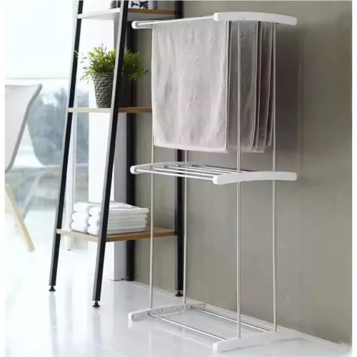 GENERICO Toallero Vertical Tendedero De Ropa Multiusos 102x50.5x29.5cm