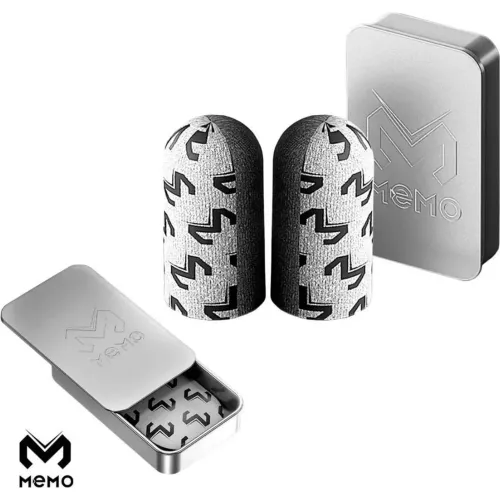 GENERICO Pack Gamer Porta Dedales Con 2 Fundas Para Dedos Grip Anti Sudor Y Anti Deslizante