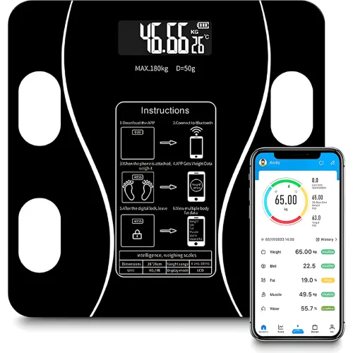 GENERICO Balanza Digital Bluetooth Smart Inteligente Con App