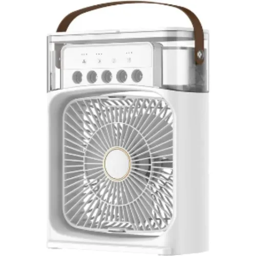 GENERICO Ventilador De Aire Acondicionado Pulverizador Con Luz Led
