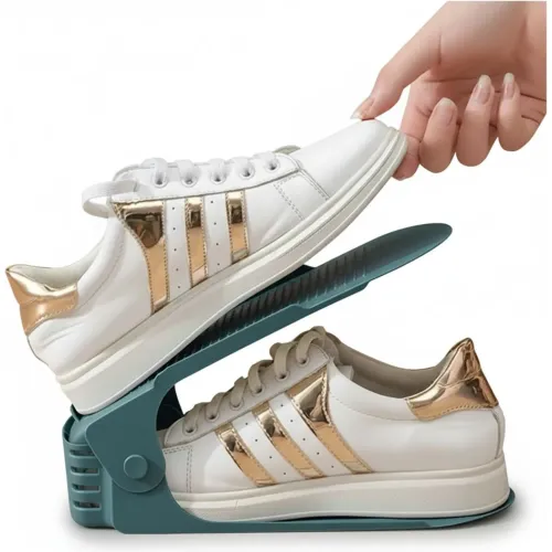 GENERICO Set De 10 Organizadores De Zapatos De Altura Ajustable Plegable