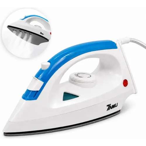 GENERICO Plancha A Vapor Eléctrica 1200w Base Antiadherente Zimu R1808