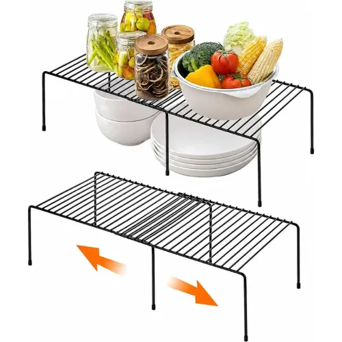 GENERICO Organizador Multifuncional Repostero Lavadero Cocina Ajustable 16x70x21.5cm