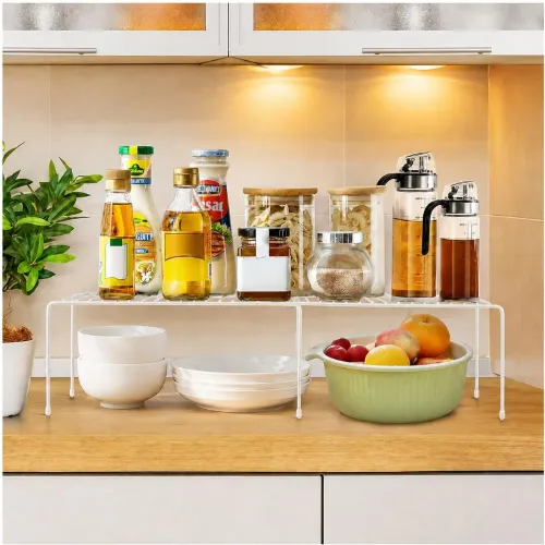 GENERICO Organizador Multifuncional Repostero Lavadero Cocina Ajustable 16x70x21.5cm