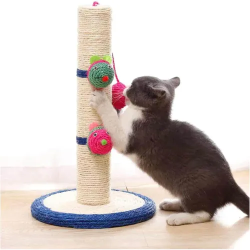 GENERICO Gimnasio Juguete Rascador Para Gato 40x25x25cm
