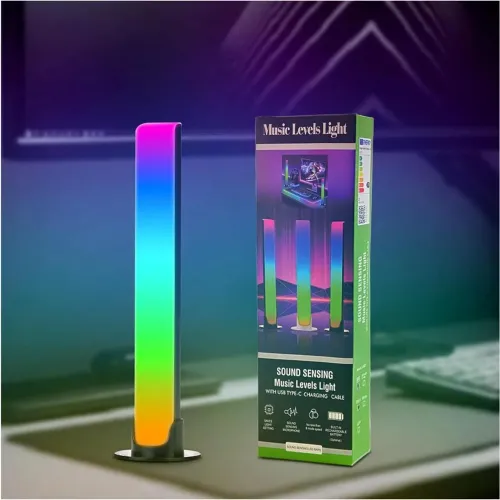 GENERICO Luz Led Rgb Barra Ritmica Lampara Gamer Recargable